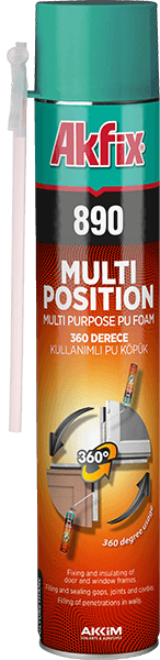 890 Multi-Position, Multi Purpose Pu Foam